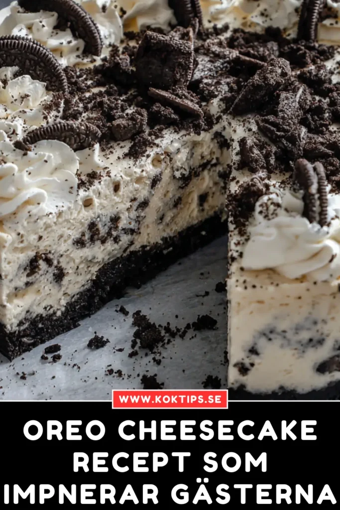 Oreo Cheesecake Recept som Impnerar Gästerna