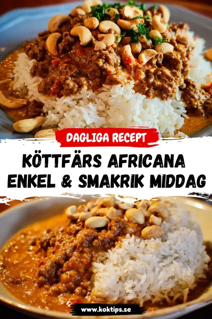 Köttfärs Africana: Enkel & Smakrik Middag