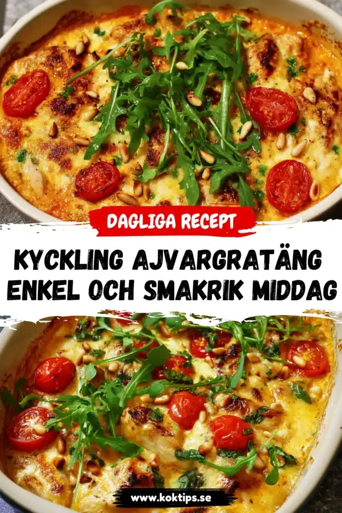 Kyckling Ajvargratäng: Enkel och Smakrik Middag