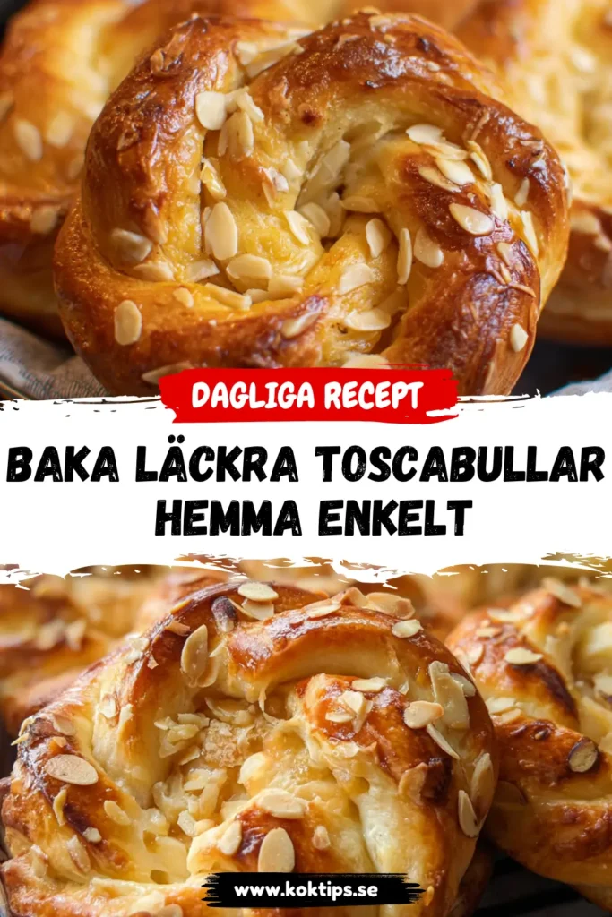 Baka läckra toscabullar hemma enkelt