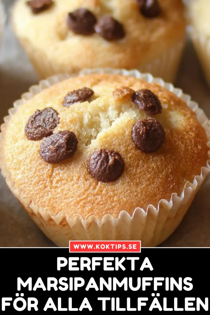 Perfekta Marsipanmuffins för Alla Tillfällen