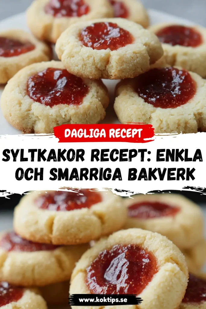 Syltkakor Recept: Enkla och Smarriga Bakverk