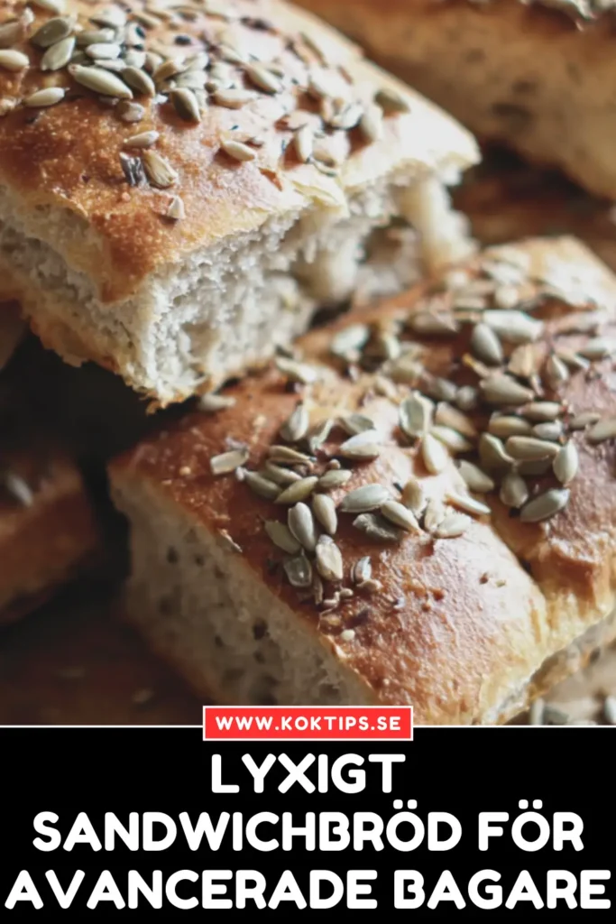 Lyxigt Sandwichbröd för Avancerade Bagare