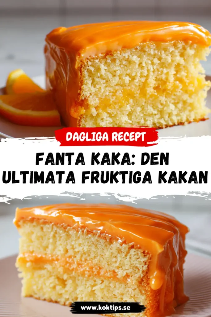 Fanta Kaka: Den Ultimata Fruktiga Kakan