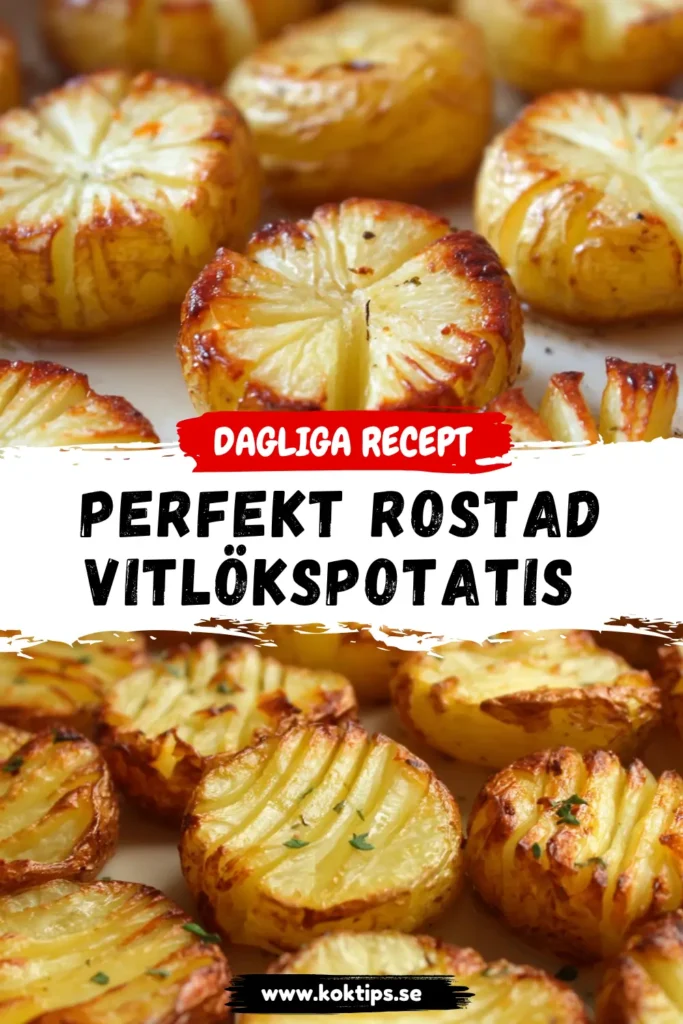 Perfekt Rostad Vitlökspotatis för Alla Måltider