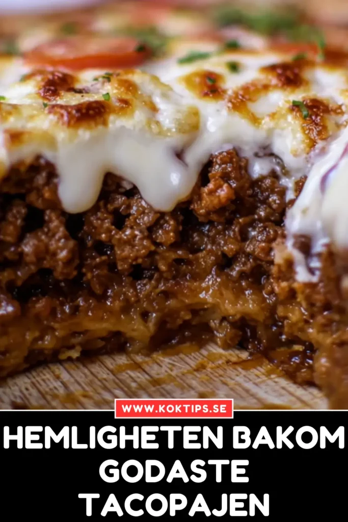 Hemligheten bakom godaste tacopajen