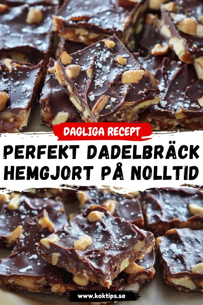 Perfekt Dadelbräck: Hemgjort på nolltid