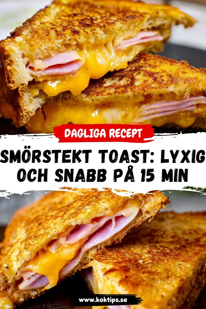 Smörstekt toast: Lyxig och snabb på 15 min