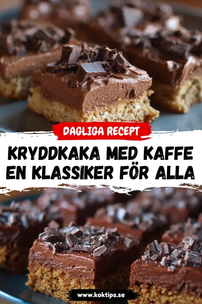 Kryddkaka med kaffe: En klassiker för alla