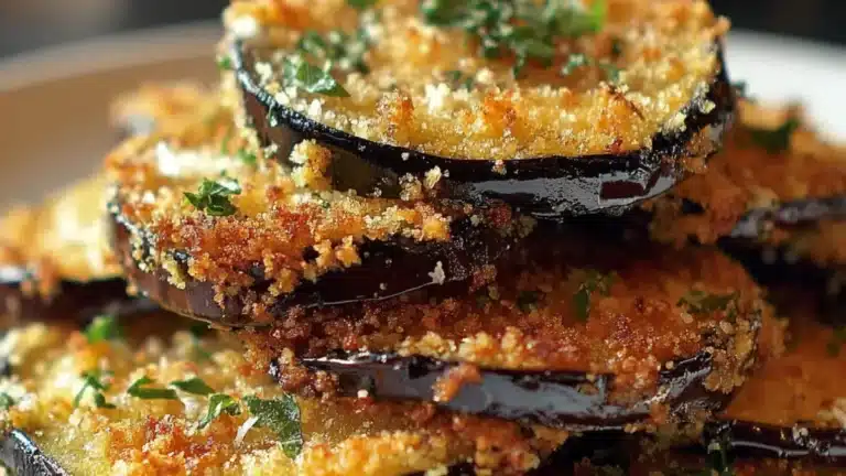Krispig bakad aubergine: Recept som imponerar