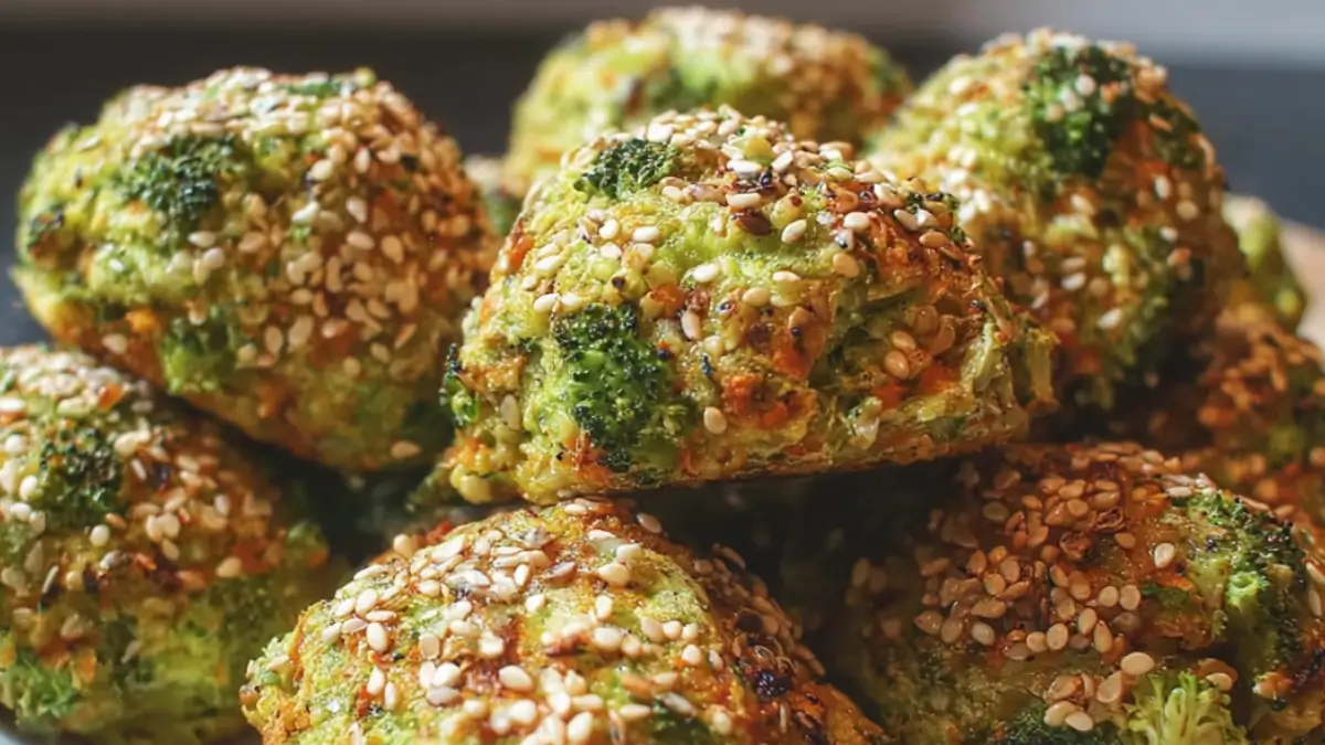 Enkla Broccolibollar med morot och ägg