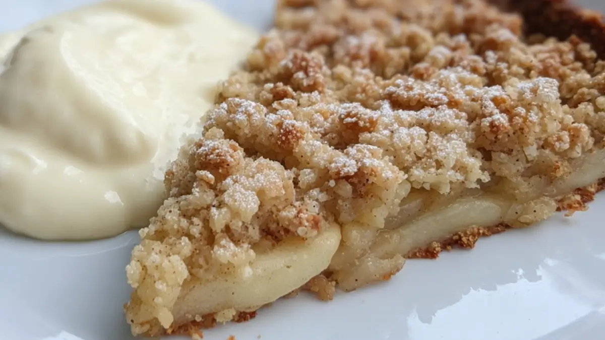 Lyxig Glutenfri Bregottpaj med äpplen