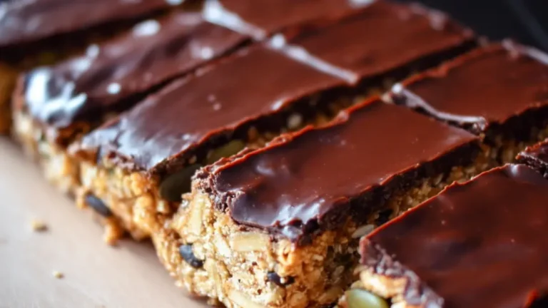Hemgjorda Energibars med Choklad och Russin