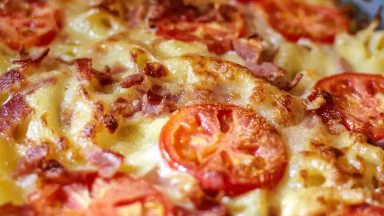 Makaronilåda med bacon: Perfekt vardagsrätt för alla