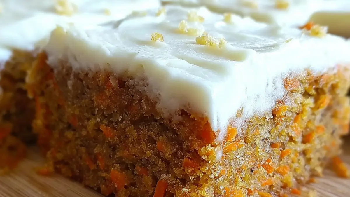 Älskad glutenfri morotskaka som mormor brukade göra