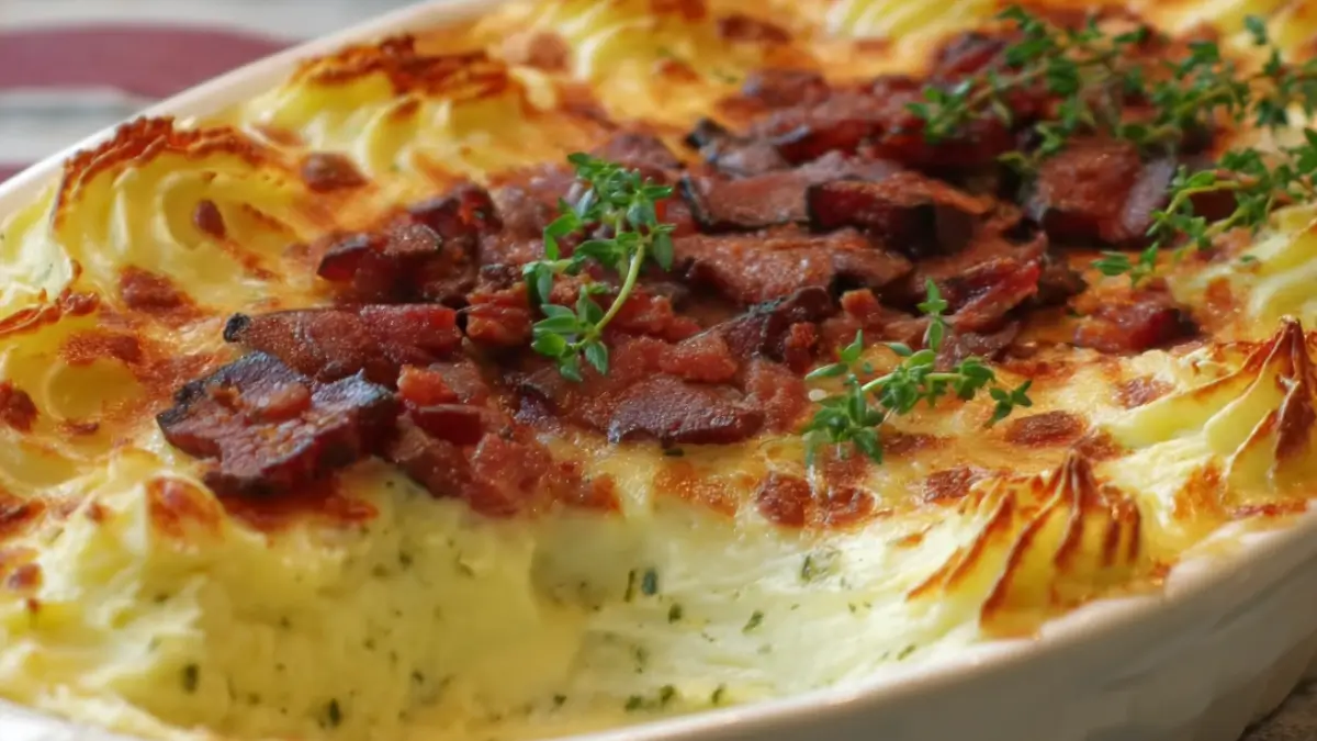 Perfekt Torskgratäng med bacon för familjen