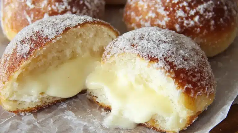 Ljuvliga sockerbullar med vaniljkräm: Prova idag!