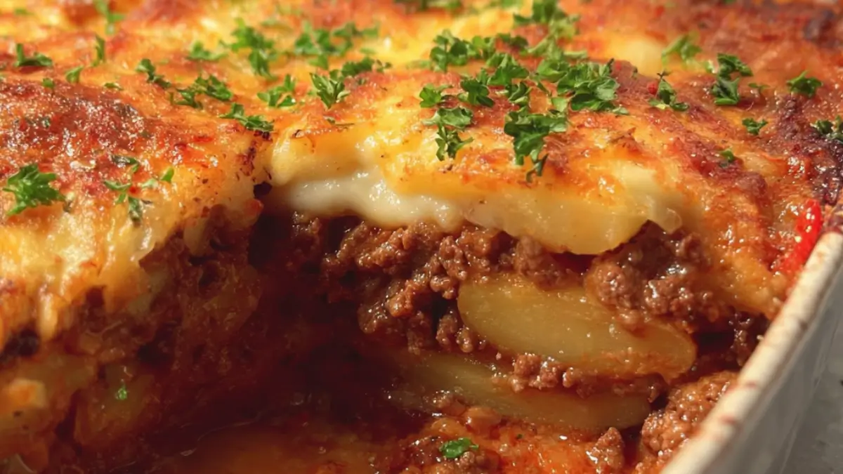 Köttfärs Och Ugnspotatisgratäng: Perfekt Middag