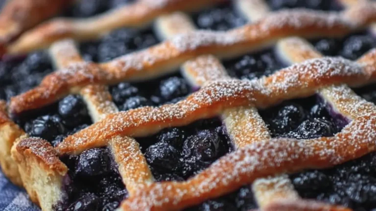 Upptäck Blåbärspaj med kardemumma: Perfekt varje gång