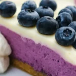 Felfri Blåbärscheesecake med Klassisk Botten