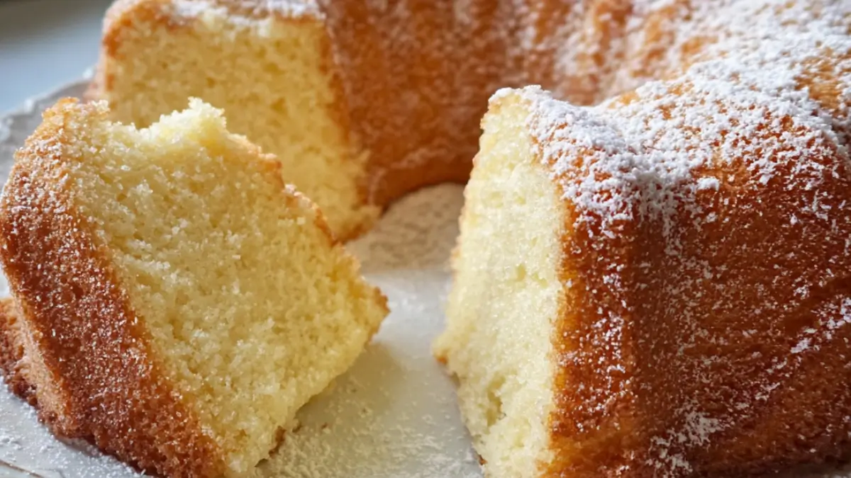 Perfekt Sockerkaka med äkta vaniljsmak