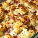 Blomkål och bacongratäng: Enkelt och läckert recept!