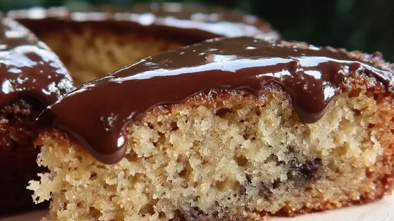 Uppgradera fikat med banankaka och chokladglasyr!