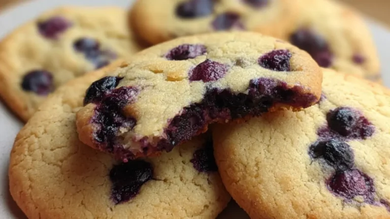 Perfekt spröda Blåbärscookies hemma