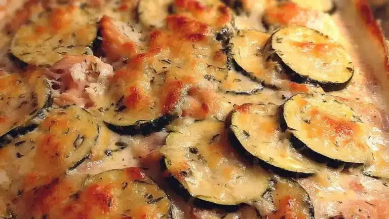 Lyxig Zucchini gratäng med fetaost på nolltid