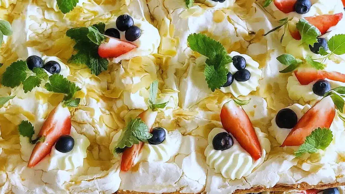 Så gör du Brittatårta med lemoncurdgrädde