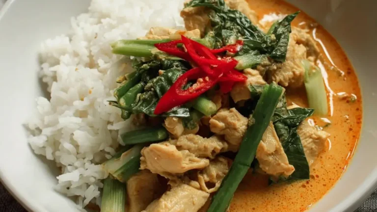 Perfekt Kyckling Röd Curry med Kokosmjölk