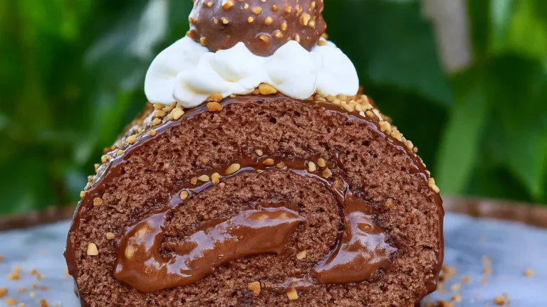 Baka Ferrero Rocher rulltårta: Snabbt och enkelt