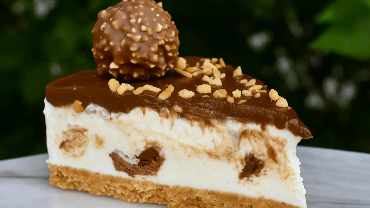 Oemotståndlig Ferrero Rocher Cheesecake Recept