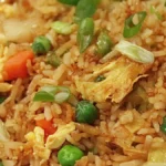 Äkta Kinesiska fried rice med djup smak