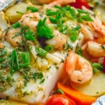 Enkla foliepaket med fisk & räkor: Perfekt middag!
