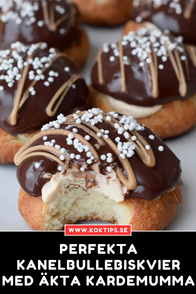 Perfekta Kanelbullebiskvier med Äkta Kardemumma