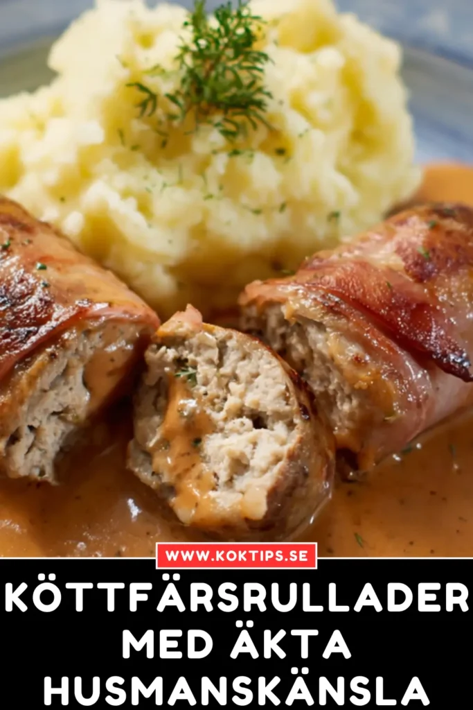 Köttfärsrullader med äkta husmanskänsla