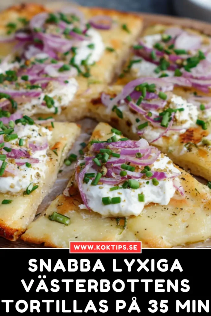 Snabba Lyxiga västerbottens tortillas på 35 min