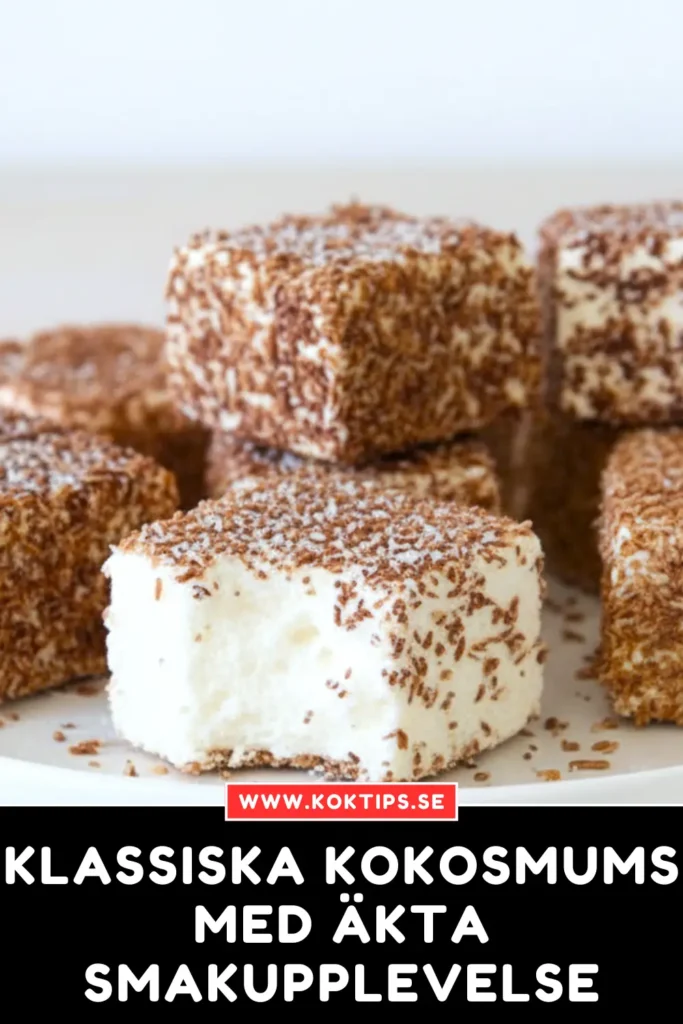 Klassiska Kokosmums med äkta smakupplevelse