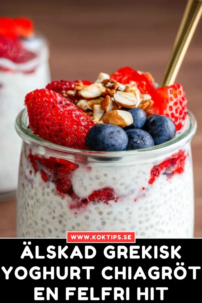 Älskad Grekisk Yoghurt Chiagröt: En Felfri Hit