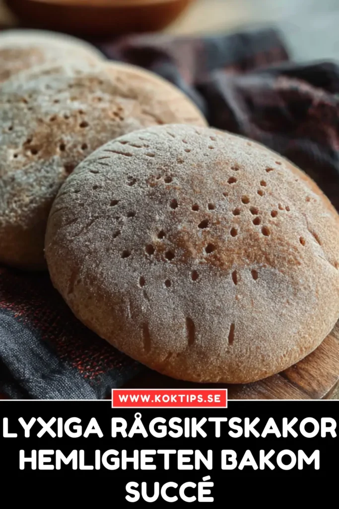 Lyxiga rågsiktskakor: Hemligheten bakom succé