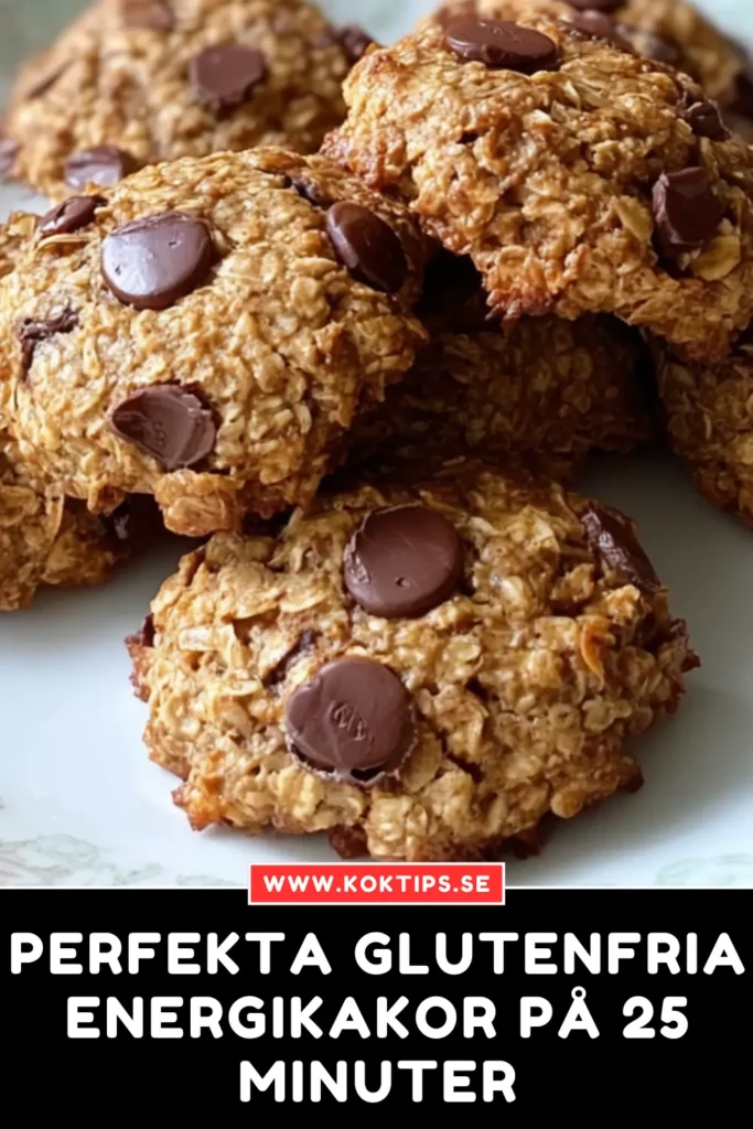 Perfekta Glutenfria energikakor på 25 minuter