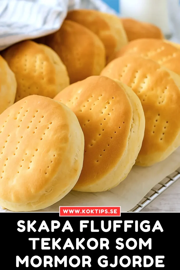 Skapa fluffiga tekakor som mormor gjorde