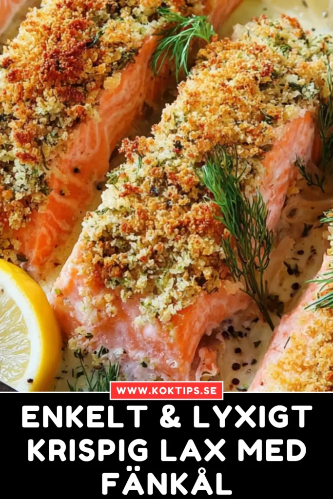 Enkelt & lyxigt: Krispig lax med fänkål