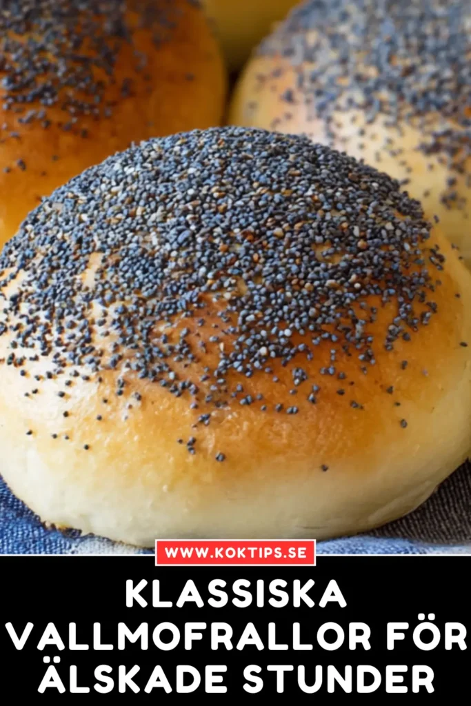 Klassiska Vallmofrallor för Älskade Stunder