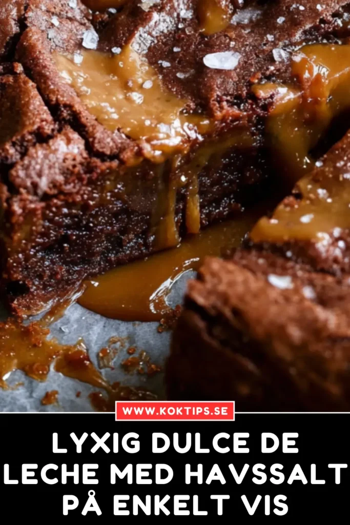 Lyxig Dulce de leche med havssalt på enkelt vis
