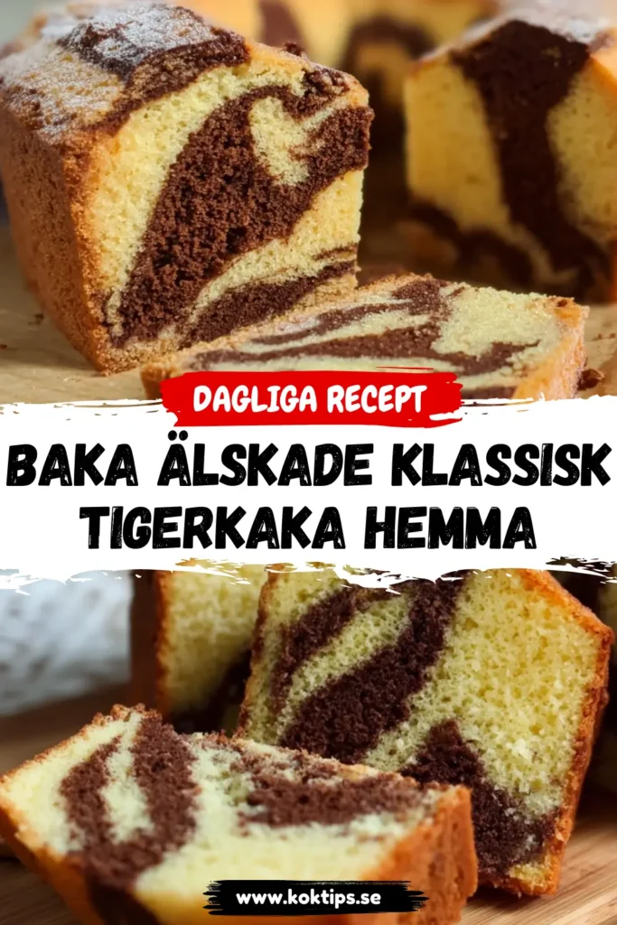 Baka älskade Klassisk tigerkaka hemma