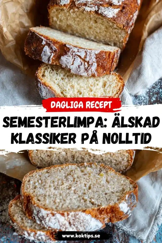 Semesterlimpa: Älskad klassiker på nolltid