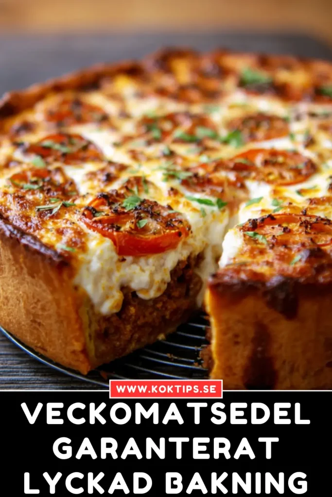Veckomatsedel: Garanterat Lyckad Bakning