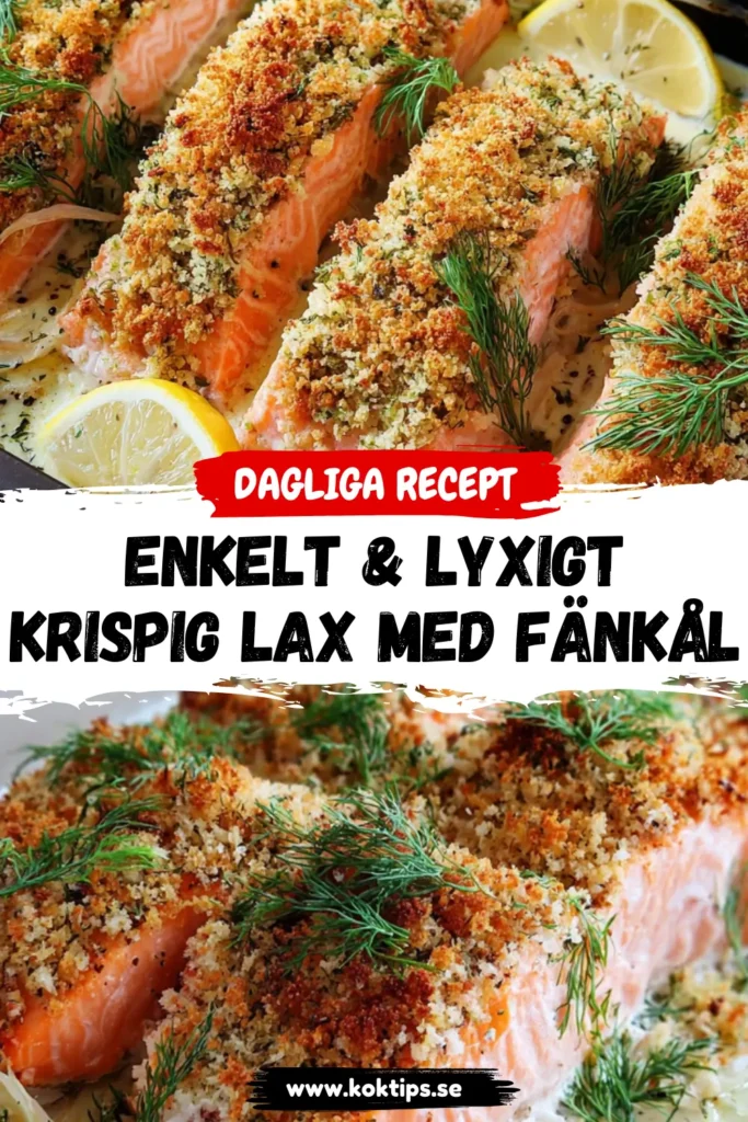 Enkelt & lyxigt: Krispig lax med fänkål